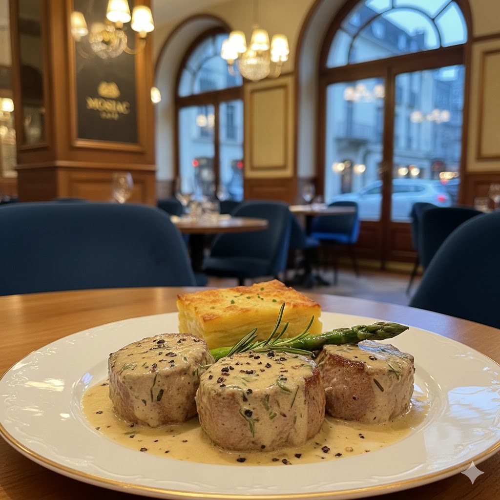 Медальоны из телятины