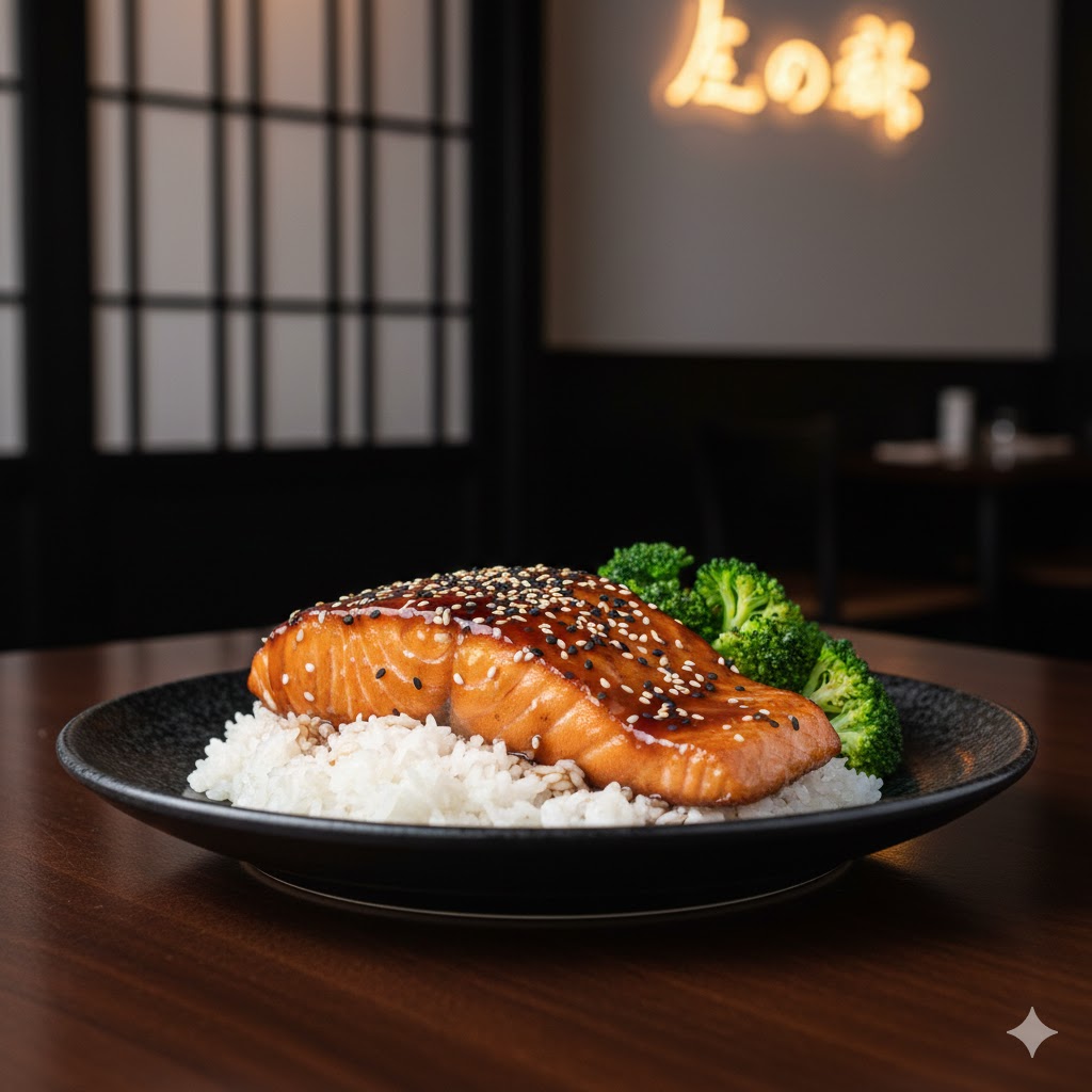 Лосось на гриле