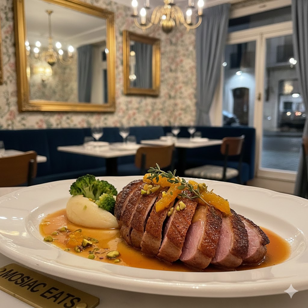 Утка с апельсином