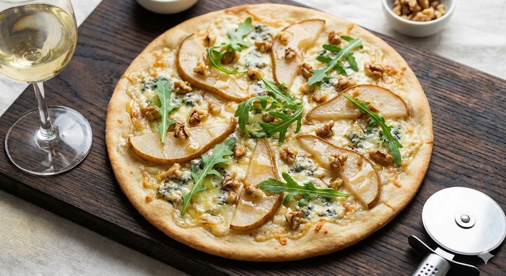 Пицца с голубым сыром