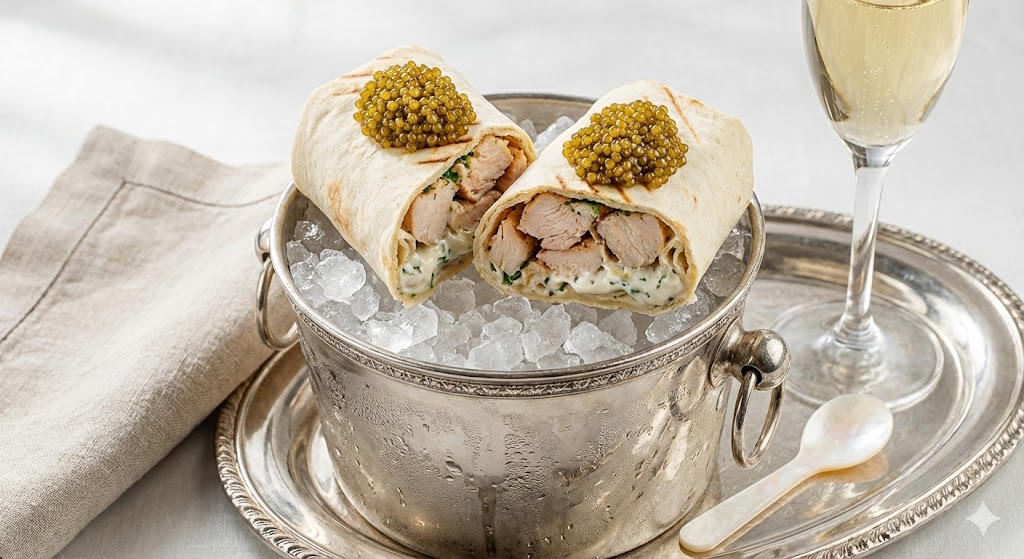 Шаурма с икрой